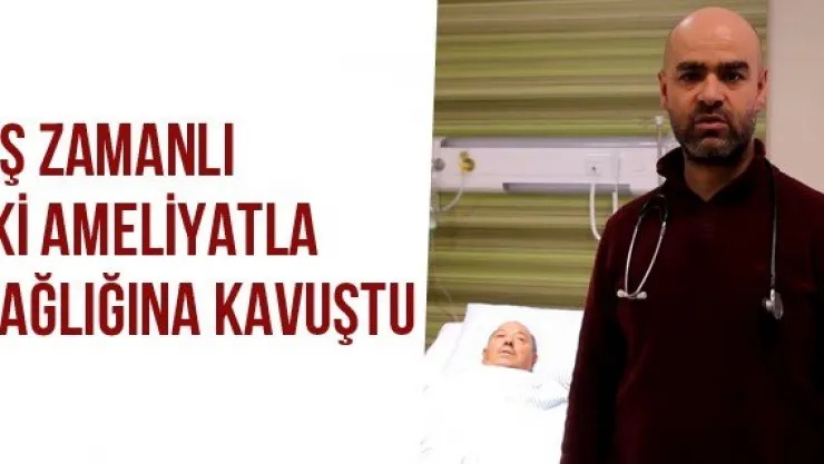 Eş Zamanlı İki Ameliyatla Sağlığına Kavuştu