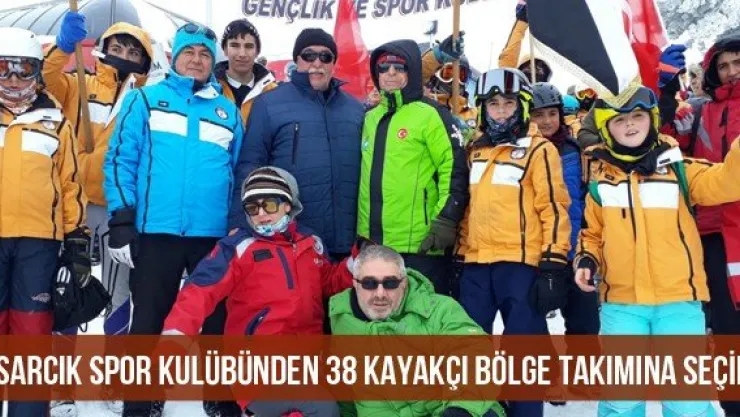 Hisarcık Spor Kulübünden 38 Kayakçı Bölge Takımına Seçildi