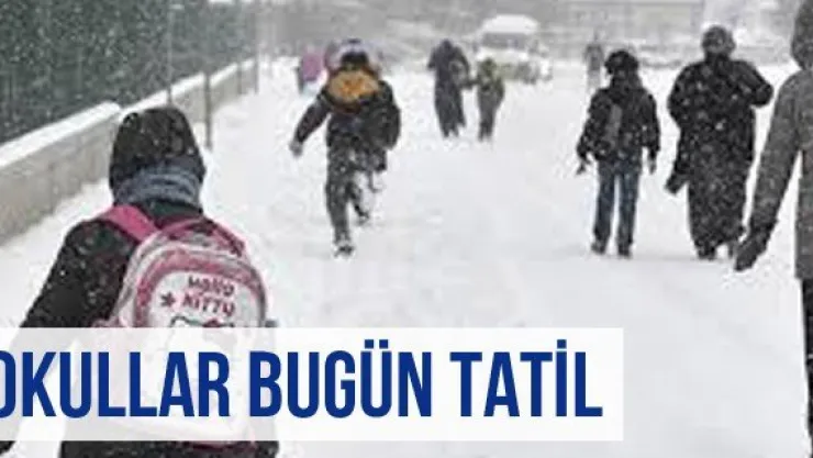 Okullar Bugün Tatil