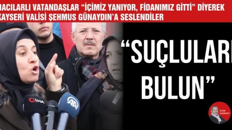 &quotSUÇLULARI BULUN"