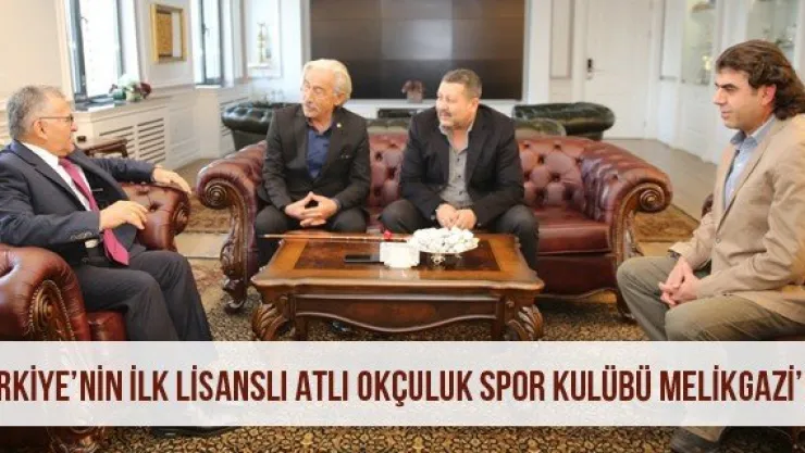 Türkiye'nin İlk Lisanslı Atlı Okçuluk Spor Kulübü Melikgazi'de