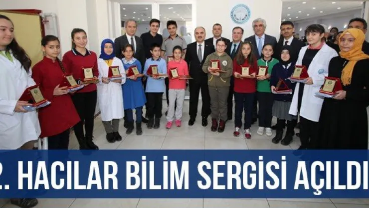 2. Hacılar Bilim Sergisi Açıldı