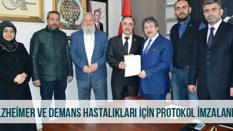 Alzheimer ve Demans Hastalıkları İçin Protokol İmzalandı