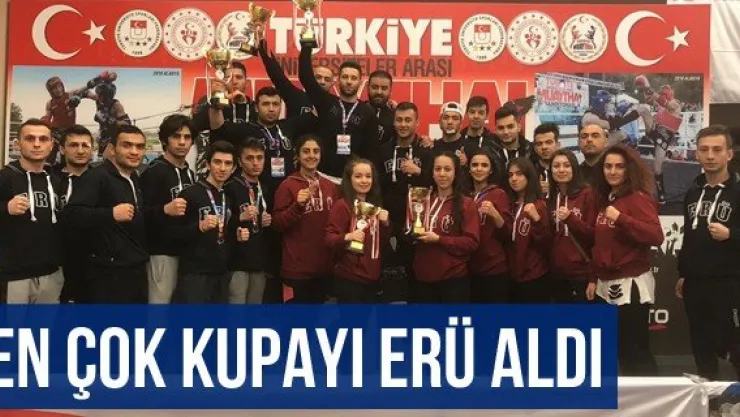En Çok Kupayı ERÜ Aldı