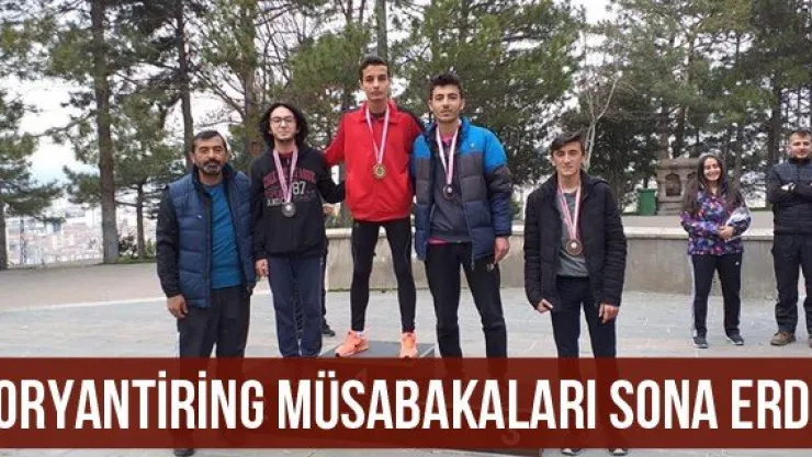 Oryantiring Müsabakaları Sona Erdi