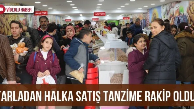 Tarladan Halka Satış Tanzime Rakip Oldu