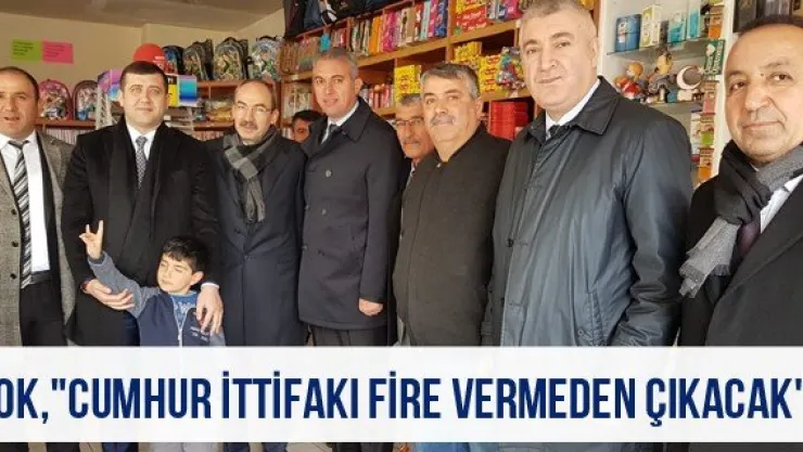 Tok, "Cumhur İttifakı fire vermeden çıkacak"