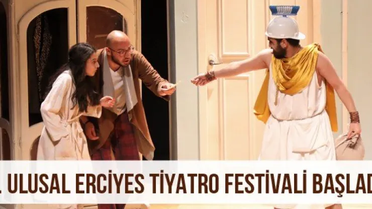 3. Ulusal Erciyes Tiyatro Festivali Başladı