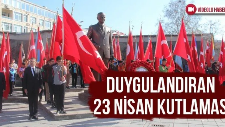Duygulandıran 23 Nisan Kutlaması