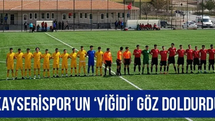 Kayserispor'un 'Yiğidi' göz doldurdu