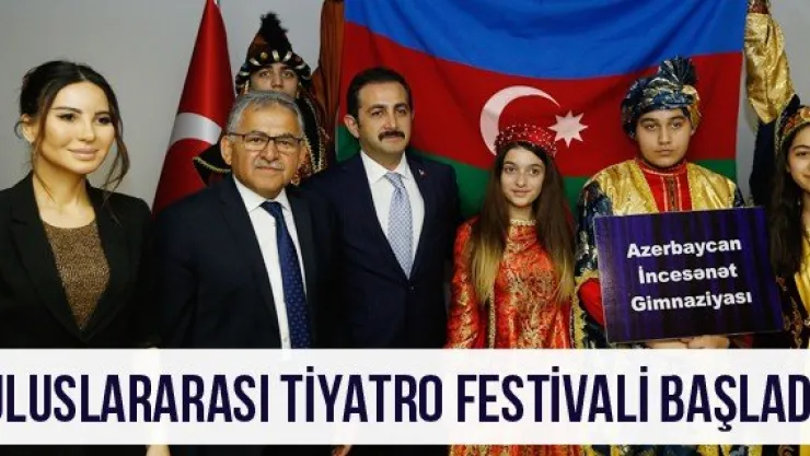 Uluslararası Tiyatro Festivali Başladı