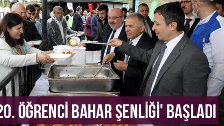 ཐ. Öğrenci Bahar Şenliği' başladı