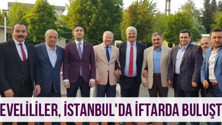 Develililer, İstanbul'da İftarda Buluştu