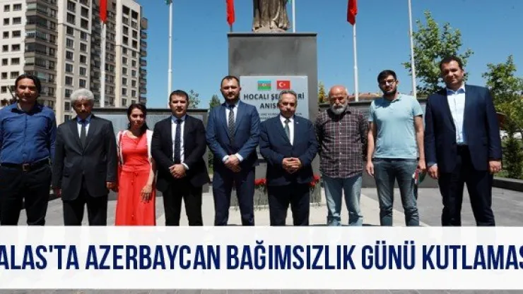 Talas'ta Azerbaycan Bağımsızlık Günü kutlaması