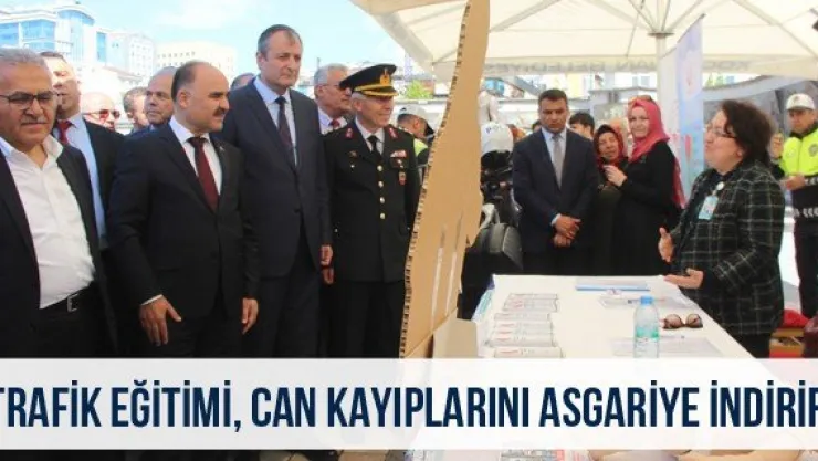 'Trafik eğitimi, can kayıplarını asgariye indirir'