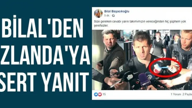 Bilal'den İzlanda'ya sert yanıt