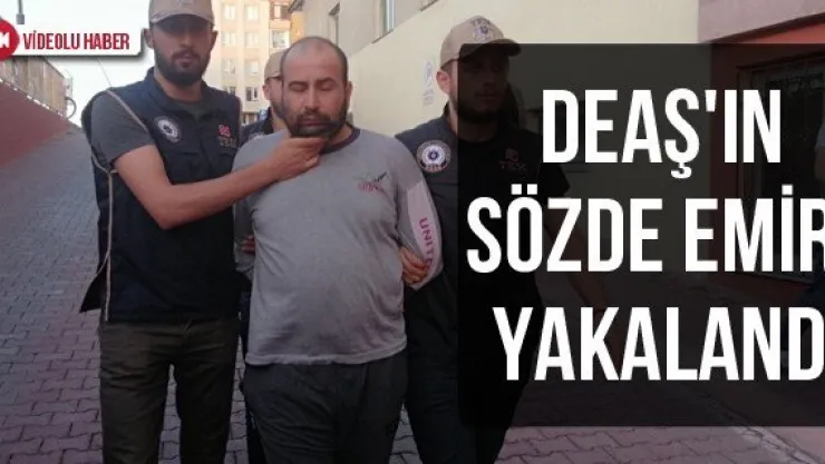 DEAŞ'ın sözde emiri yakalandı