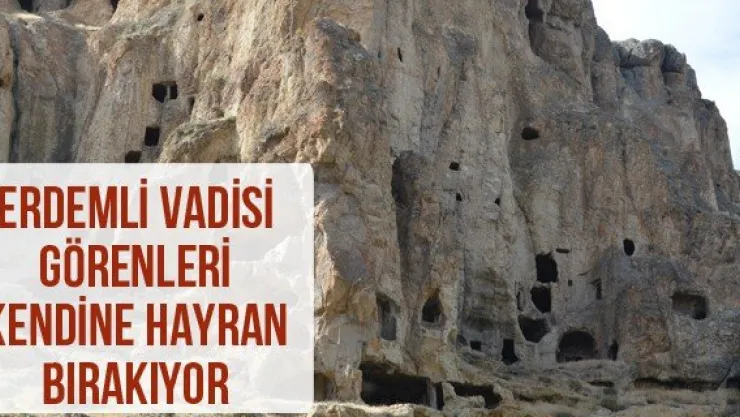 Erdemli Vadisi görenleri kendine hayran bırakıyor