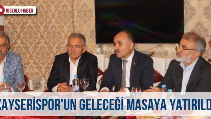 Kayserispor'un geleceği masaya yatırıldı