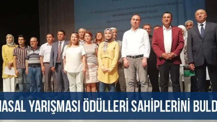 Masal Yarışması Ödülleri Sahiplerini Buldu