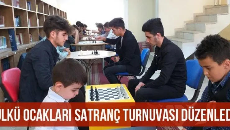 Ülkü Ocakları Satranç Turnuvası Düzenledi