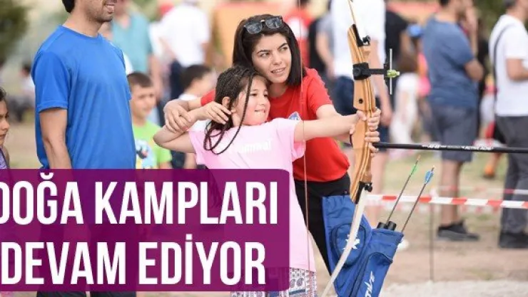 Doğa Kampları Devam Ediyor