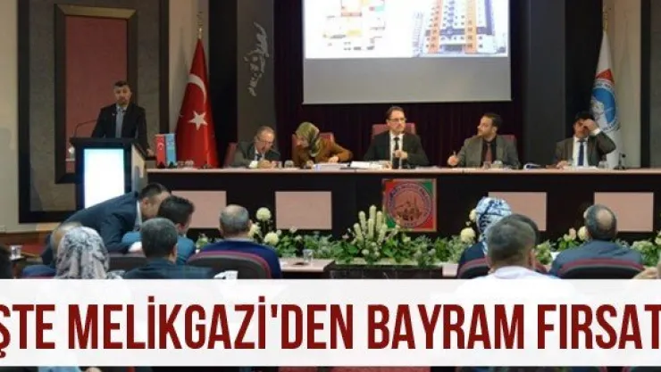 İşte Melikgazi'den bayram fırsatı