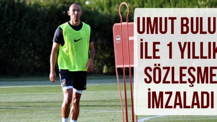 Umut Bulut ile 1 yıllık sözleşme imzaladı