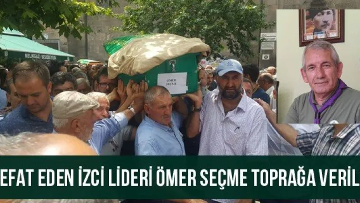 Vefat eden İzci Lideri Ömer seçme toprağa verildi