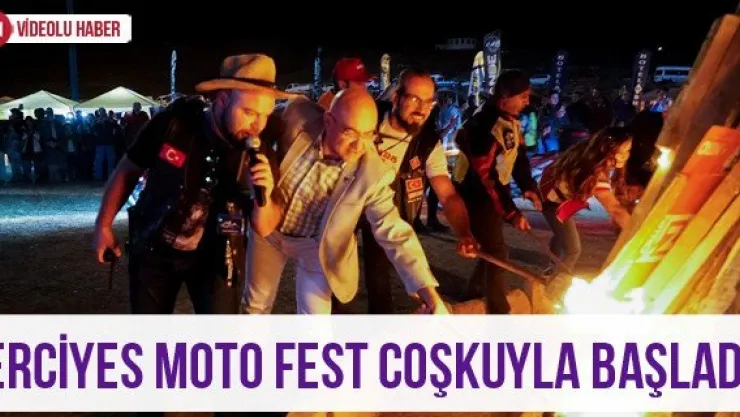 Erciyes Moto Fest Coşkuyla Başladı