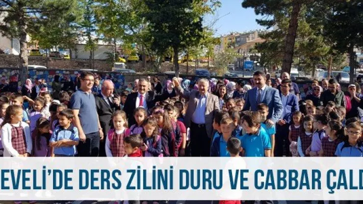 Develi'de ders zilini Duru ve Cabbar çaldı