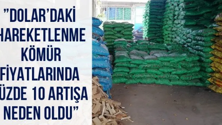 'Dolar'daki hareketlenme kömür fiyatlarında yüzde 10 artışa neden oldu'