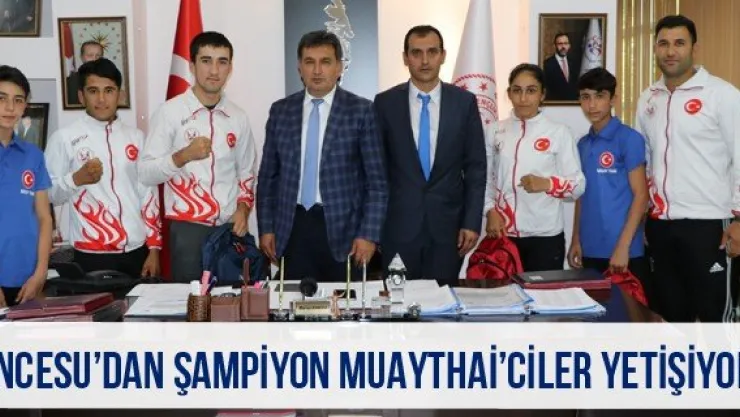 İncesu'dan Şampiyon Muaythai'ciler Yetişiyor