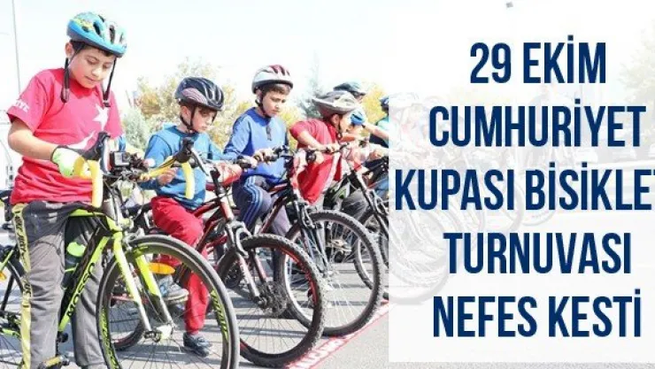 29 Ekim Cumhuriyet Kupası Bisiklet Turnuvası nefes kesti
