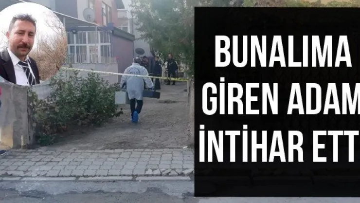 Bunalıma Giren Adam İntihar Etti