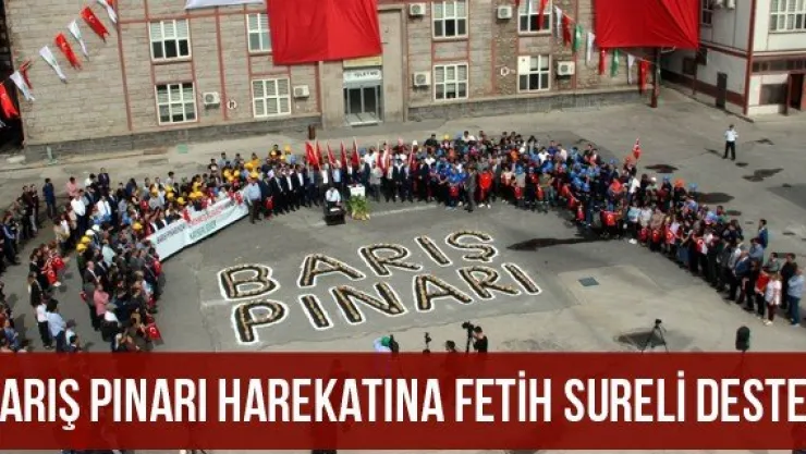 Kayseri Şeker'den Barış Pınarı Harekatına Fetih Sureli destek