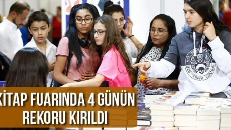 Kitap Fuarında 4 Günün Rekoru Kırıldı