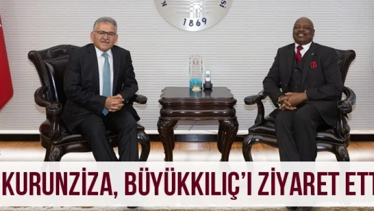 Nkurunziza, Büyükkılıç'ı ziyaret etti
