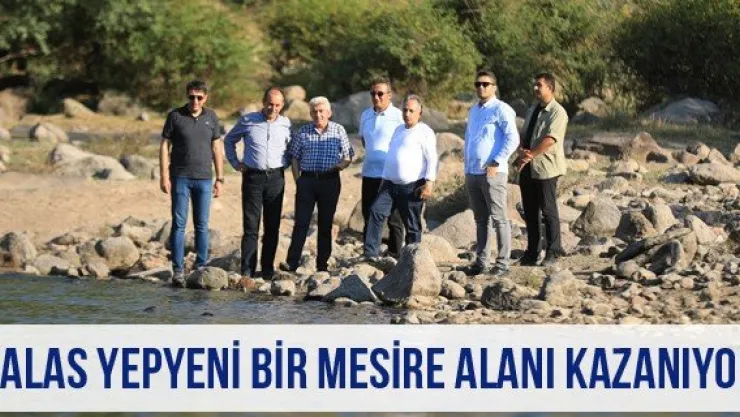 Talas yepyeni bir mesire alanı kazanıyor