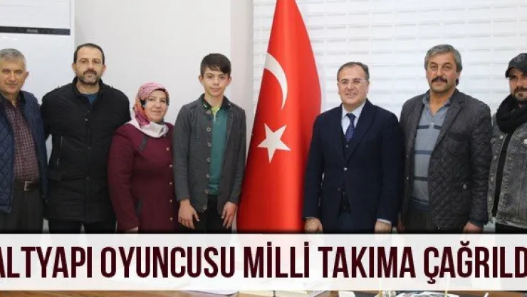 Altyapı oyuncusu milli takıma çağrıldı