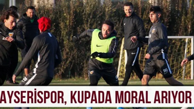Kayserispor, kupada moral arıyor
