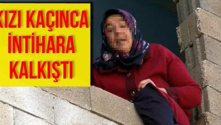 Kızı kaçınca intihara kalkıştı