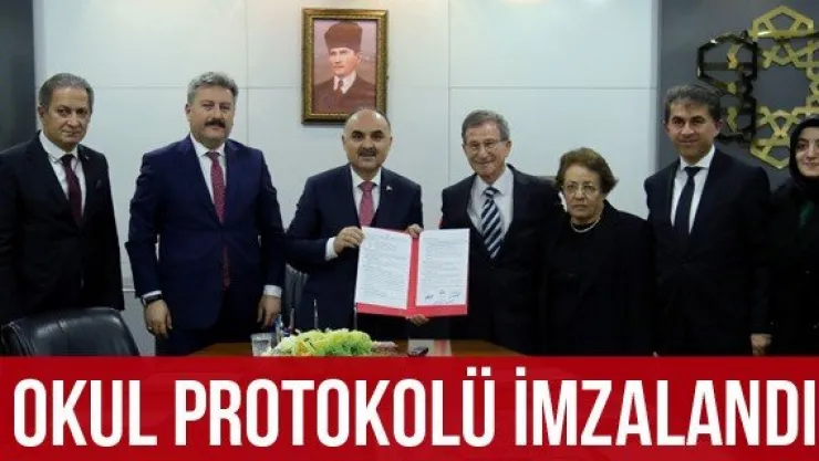 Okul Protokolü İmzalandı