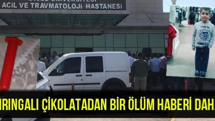 Şırıngalı çikolatadan bir ölüm haberi daha