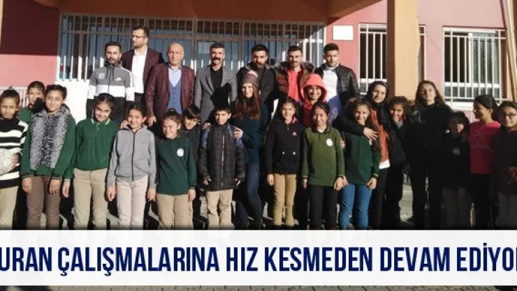 Turan Çalışmalarına Hız Kesmeden Devam Ediyor