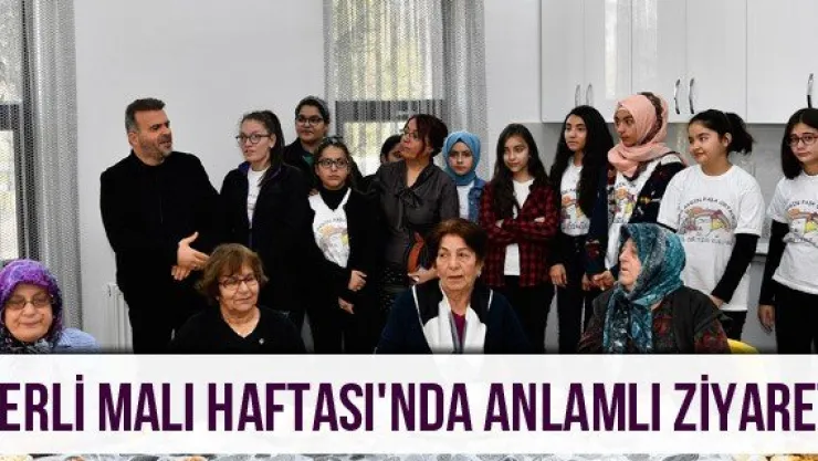 Yerli Malı Haftası'nda anlamlı ziyaret