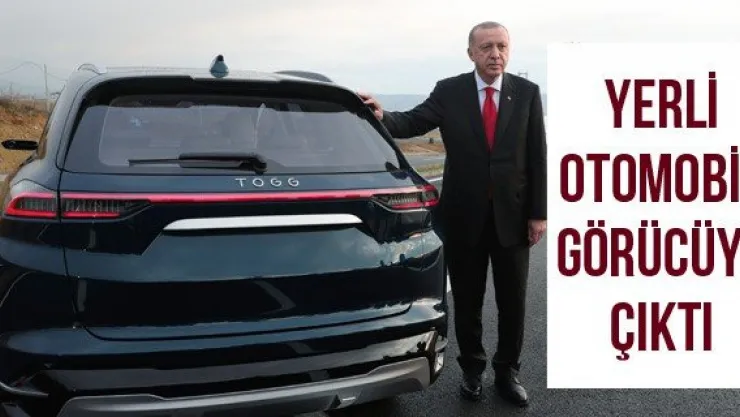 Yerli otomobil görücüye çıktı