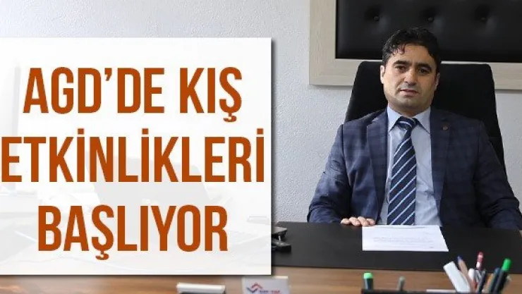 AGD'de kış etkinlikleri başlıyor