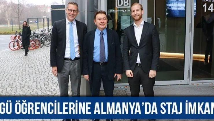 AGÜ Öğrencilerine Almanya'da Staj İmkanı