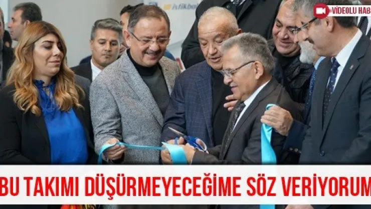 &quotBu takımı düşürmeyeceğime söz veriyorum"